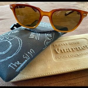 Vuarnet Vintage Sunglasses w/ 2 Original Cases